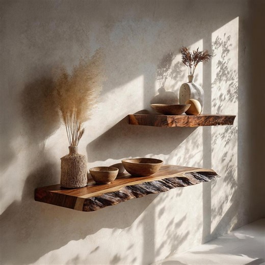 Reclaimed Wood Shelving Hidden Bracket Rustic Kitchen Wood Floating Shelf Live Edge Shelves Handmade Wall Shelf Farmhouse Corner Shelf - Etsy