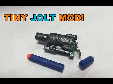Tiny Nerf Jolt! Compact Nerf Blaster Mod | Walcom S7