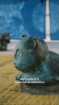 An art installation inspired by cats
