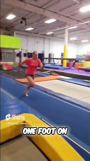 Speed Training Towards the Vault: Gymnastics Drill for Explosive Power