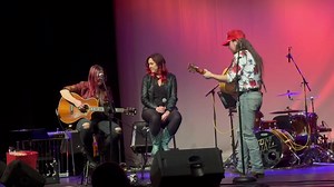 🛣️ At ROBYN SCOTT’s Album Release Show tonight at the Stirling Festival Theatre! 🛣️ . Robyn invited Deborah Lynn who co-wrote their song “You Got The Wrong Redhead” up on stage to perform it accompanied by Robyn’s son Matthew on Guitar! . Please give these folks a “Follow” on their Socials and stay updated on their upcoming announcements! Robyn Scott Deborah Lynn Stirling Festival Theatre . 📱Social Media support provided by the PNP Promotions Media Team | PNP Media