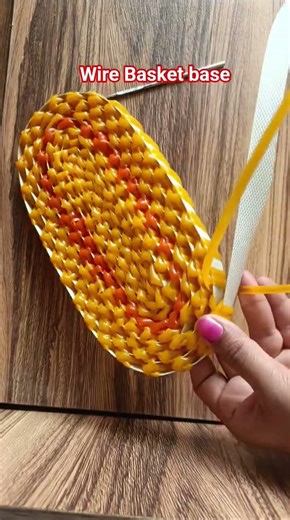 wire Basket base making #diycrafts #wirebasket #music #chikrichikri