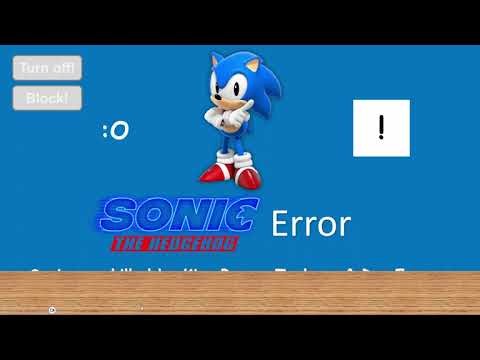 Sonic Error Gameplay