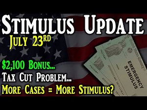 2nd Stimulus Check Update: $2,100 Bonus | MAJOR Tax Cut Problem