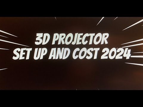 3D projector setup and cost 2024