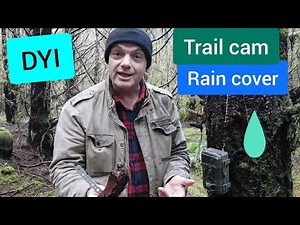 DYI Trail cam rain cover (roof)