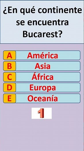 On which continent is Bucharest located?