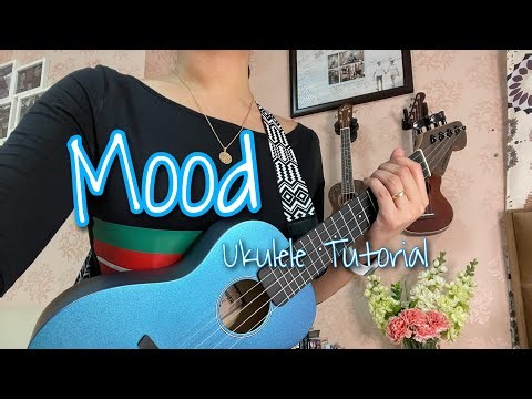 MOOD | 24kgoldn | UKULELE TUTORIAL
