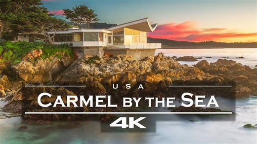 California’s Carmel by the Sea in 4K – Drone Footage Adventure