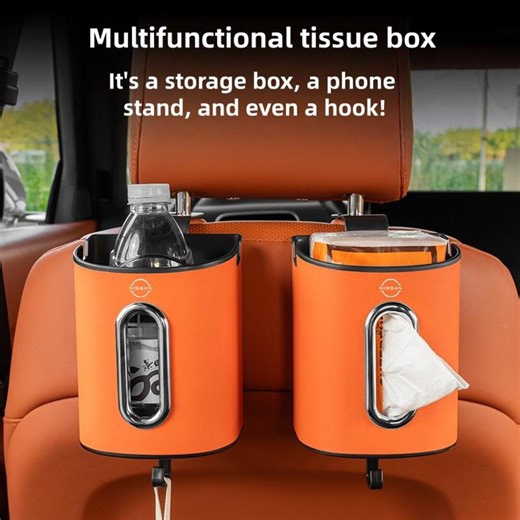 Nissan Car Multifunctional Tissue Box Trash Can Storage Box - Etsy