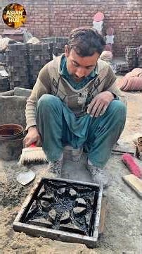 Satisfying Tuff Tile Making | Perfect Cement Craftsmanship! #creative #diy #amazingskills