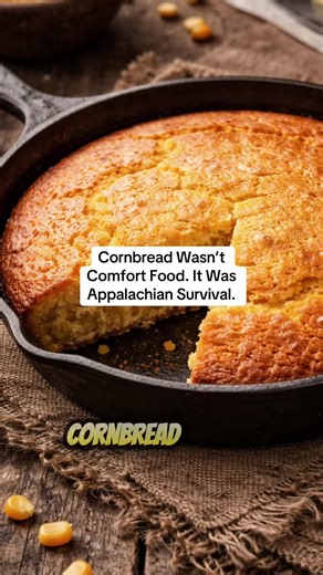 Cornbread Wasn’t Comfort Food. It Was Appalachian Survival. Appalachian cornbread history Scotch-Irish settlers Appalachia 1700s Appalachian survival food corn pone recipe history coal miner lunch tin pail pinto beans complete protein Wade’s Mill Virginia history Jimmy Red corn revival Appalachian food traditions mountain survival cooking #AppalachianHistory #CornbreadDebate #MountainLife #GrannyKitchen #CoalMinerHistory