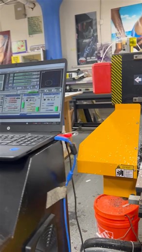 19 reactions | HoG2025 We also use our CNC Router that can cut various substrates. Here we are cutting through a 1/2” thick piece of PVC to make a small table top. #THINKBIG | Gary Wallace | Facebook