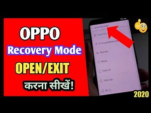 how to open recovery mode in oppo a5s, a37 and oppo all devices - use recovery features