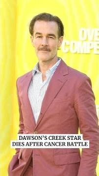 Dawson's Creek star James Van Der Beek dies after cancer battle