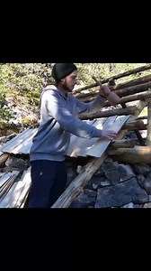 Build a wooden shelter 04 #bushcraft #camp #nature #forest #camping #wildlife #outdoor #survival #caveman #primitive #primitiveskills #knowledge #primitive_technology #wildernessskills #outdoors #outdoorlife #campinglife #lifehacks #reelsusa #fyp #foryou | Camping Life