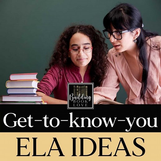 Get-to-Know-You Activities for Secondary Language Arts Class - Building Book Love