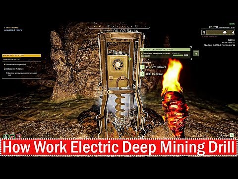ICARUS How Work Electric Deep Mining Drill?