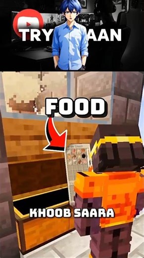 How to make the best automatic food farm in bedrock 😱| #shorts
