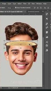 How To Make Head Cut Effect In Photoshop #photoshop #photoshoptutorial #photoshoptricks