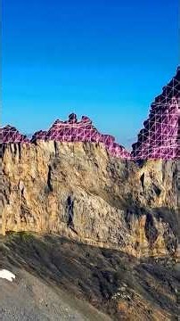 15 million years ago, the Alps used to be a sea #thealps #EarthsEternalWonders