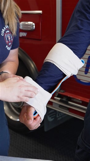 5.2K views · 107 reactions | #WhatsOnTheTruckTuesday: Meet the SAM Splint! This flexible tool can be shaped to immobilize broken bones and sprains in the field, making it a must-have for emergency care. | Coral Springs Fire Department | Facebook