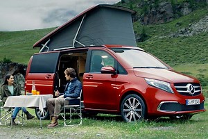 Mercedes Marco Polo, un van aménagé luxueux, plus abordable que le Volkswagen California 6.1