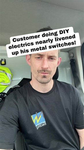 Professionals are not just there for the simple stuff. It’s for the potential dangers that others wouldn’t know about, it’s about paying for experience and expertise. #electrician #jobs #diy #dangers #risk