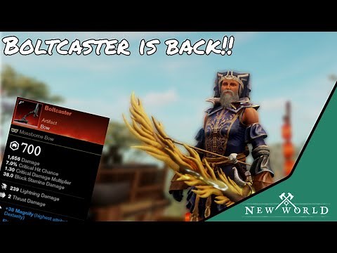 Boltcaster PVPVE Build - New World [Season 4]