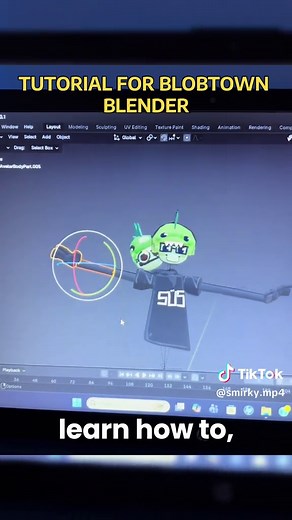 How to export OBJ,GLB,AVI to blender for animating and modeling | blender