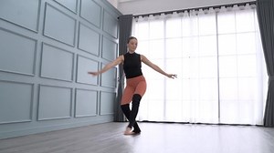 Woman Perform Ballet Indoor Studio Young Stock Footage Video (100% Royalty-free) 1071088900 | Shutterstock