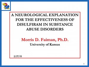 DISULFIRAM - SlideServe