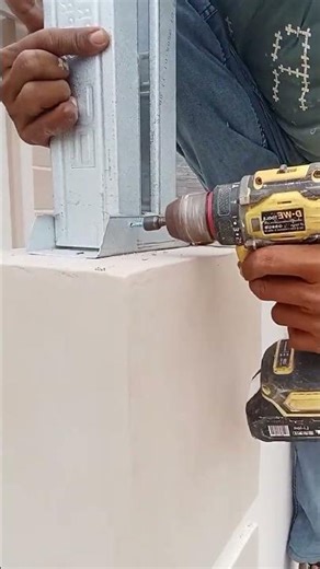 "fastening light gauge steel framing" #tips #builder #rumahan #fyp..