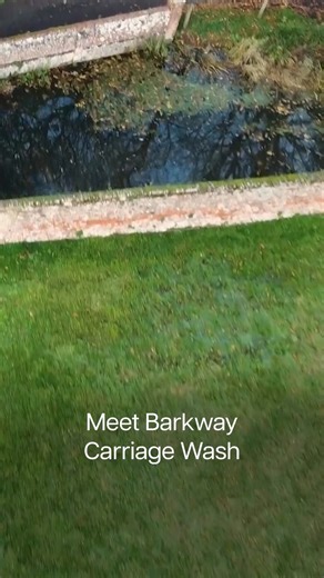 Barkway Carriage Wash in Hertfordshire is believed to be the earliest known example of a ‘modern-day car wash’. A carriage wash served 2 purposes: cleaning coach wheels and nameplates while also soaking the wheels to prevent wood shrinkage from metal rims. Barkway was an important stopover en route from London to Cambridge and the north of England during the heyday of the coaching era. It was known to have been used into the 20th century until carriages were replaced with motor cars. | Historic 