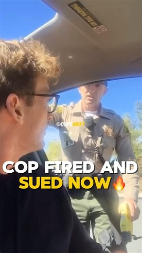 Cop fired and sued over violations🔥