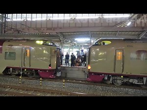 JR西日本285系寝台特急サンライズ瀬戸･出雲 岡山駅連結作業