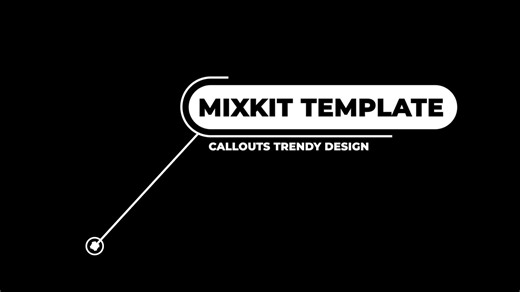 Trendy design call-out - Free Premiere Pro Template | Mixkit