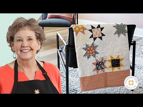Make the Corrine Wells Stargazer Quilt with Jenny Doan of Missouri Star (Video Tutorial)