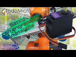 Servomotor MG996R testeo y funcionamiento con arduino