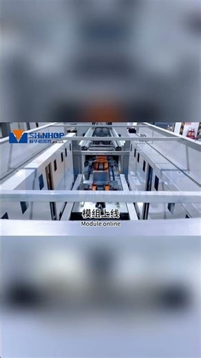 Module PACK production line #lithiumbattery #batterypack #lithiumbatterypack #laserwelding #fyp