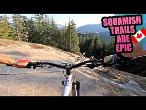 RIDING INCREDIBLY STEEP AND EPIC MTB TRAILS IN SQUAMISH!