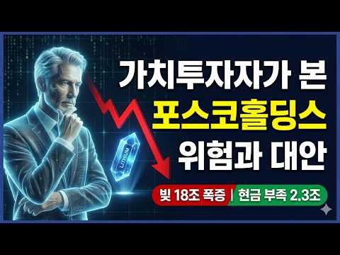 [POSCO Holdings Stock Outlook] Debt Surges by 18 Trillion Won 🚨 Value Investor's 'Risks and Alter...