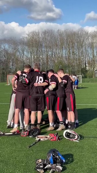 We love a post match gossip #lacrosse #lacrossehighlights #training #gameday #rugby #football #hockey