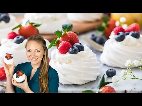 Marshmallow-y Meringue, Sweetened Cream, and Fresh Fruit: It's Pavlova