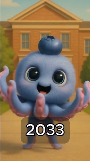 BLUEBERRINNI OCTOPUSSINI Baby to Adult #sprunki #incredibox #animation #italianbrainrot