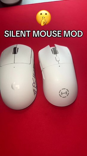 Do you want a silent mouse click? Mouse name: Hecate G3M Pro #techtok #pcgaming #silent #gamingmouse