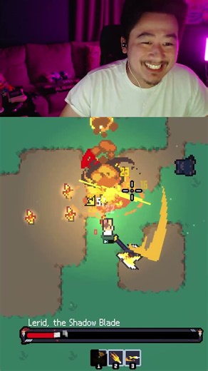 Did So Much Damage The Boss Barely Got To Play #Sephiria #gaming #roguelike