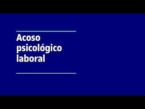 Acoso psicológico laboral | UOC