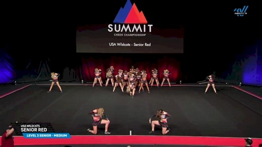 USA Wildcats - Senior Red [2025 L3 Senior - Medium Finals] 2025 The Summit