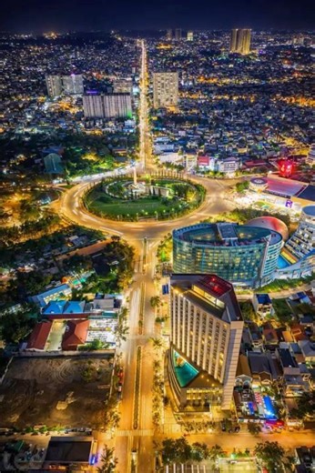 Vung Tau, Vietnam at night